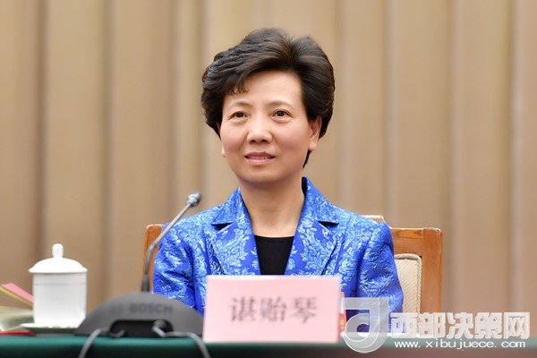全國人大代表、貴州省委副書記、省長諶貽琴發(fā)言