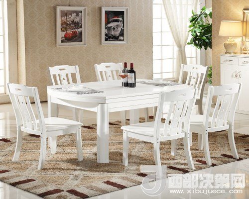 喜歡白色餐桌 但椅子該如何搭配？