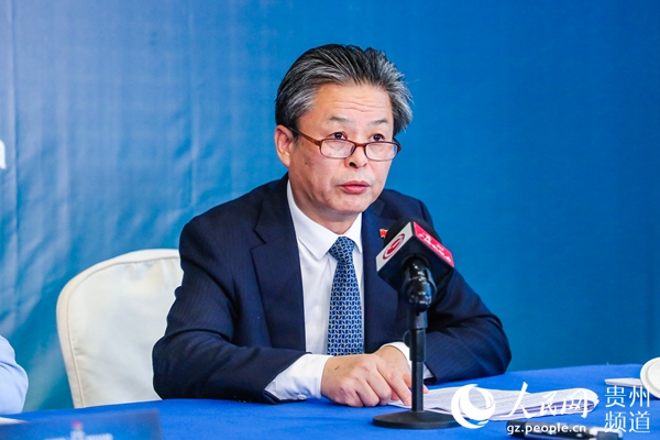 中國-東盟中心秘書長陳德海。吳少飛 攝