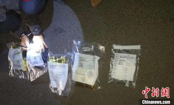 圖為云南警方查獲的毒品。　云南省公安廳供圖 攝