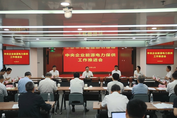 國務院國資委召開中央企業(yè)能源電力保供工作推進會。 來源：國務院國資委